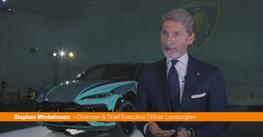 Winkelmann “2024 anno record per Lamborghini”