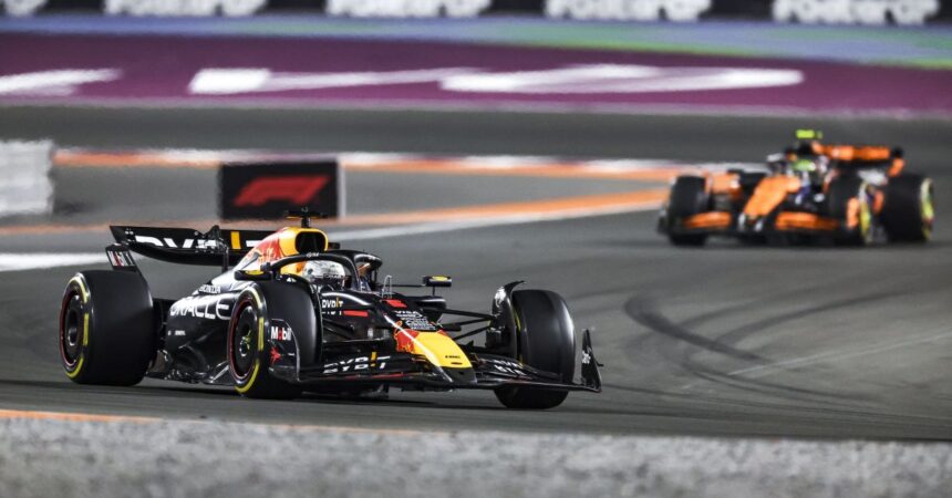 In Qatar vince Verstappen, secondo Leclerc