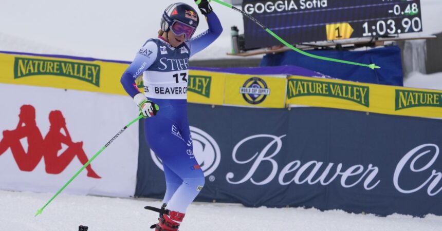 Goggia trionfa nel SuperG di Beaver Creek, Brignone quinta