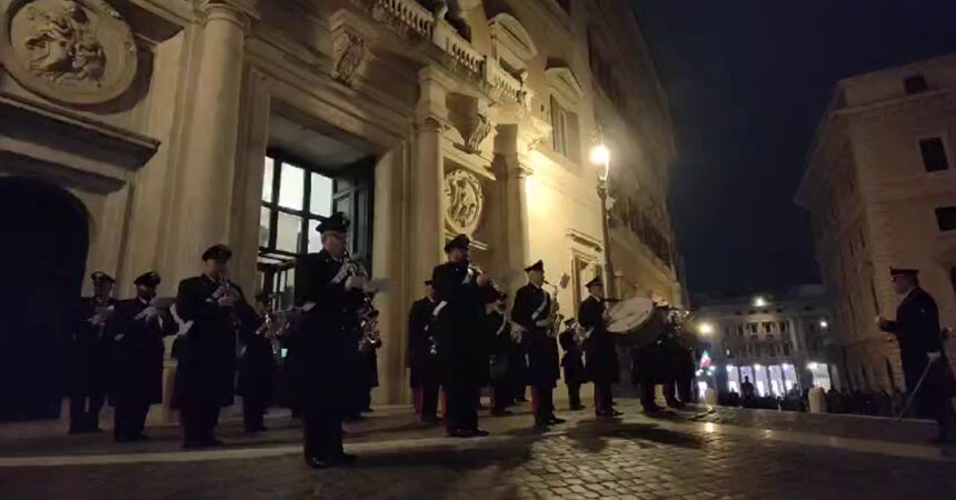 Montecitorio a Porte Aperte, si esibisce la Fanfara dei Carabinieri