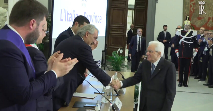 Mattarella all’Assemblea Congressuale delle Province italiane