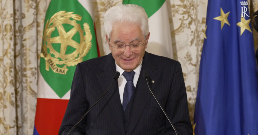 Mattarella riceve referendari nuova nomina Corte dei Conti