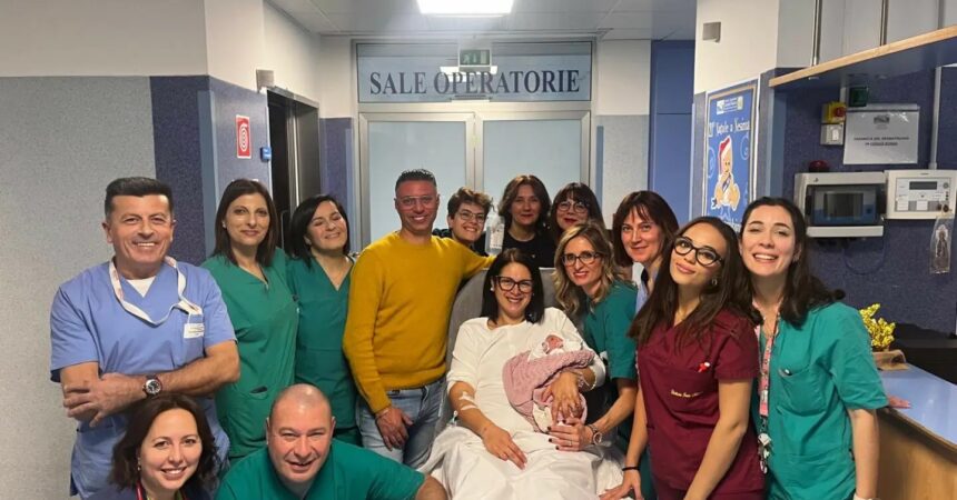 Una bimba la prima nata del 2025 all’Ospedale Garibaldi di Catania