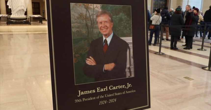 A Washington l’ultimo omaggio al presidente Jimmy Carter